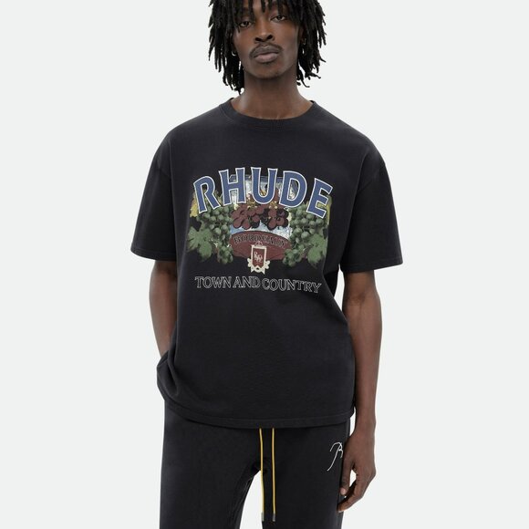 RHUDE TOWN AND COUNTRY TEE - Picture 5 of 9